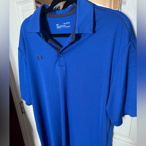 Under Armour Shirts Mens Xl Under Armour Royal Blue Polo Shirt
